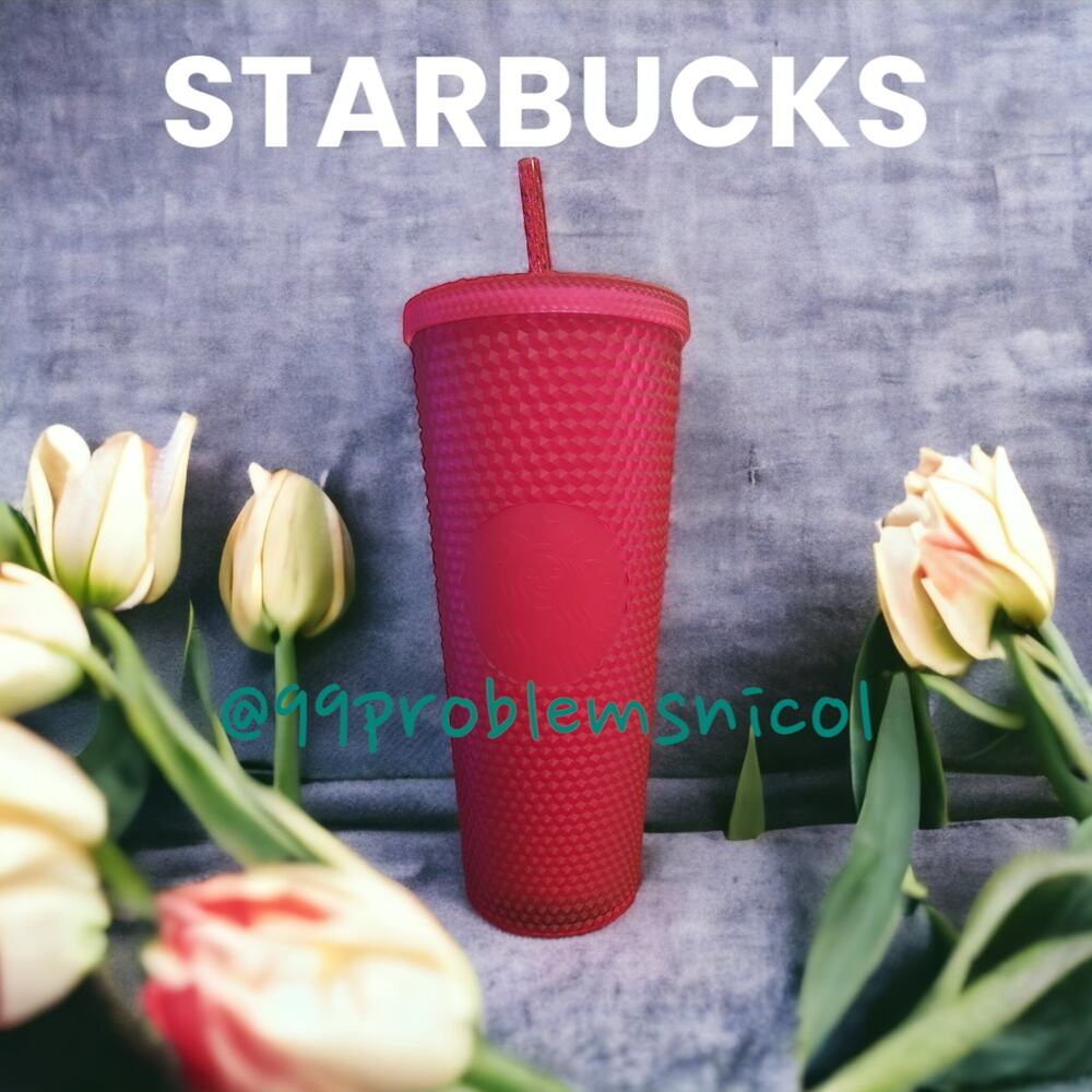 Starbucks Barbie Pink Studded Cold Tumbler